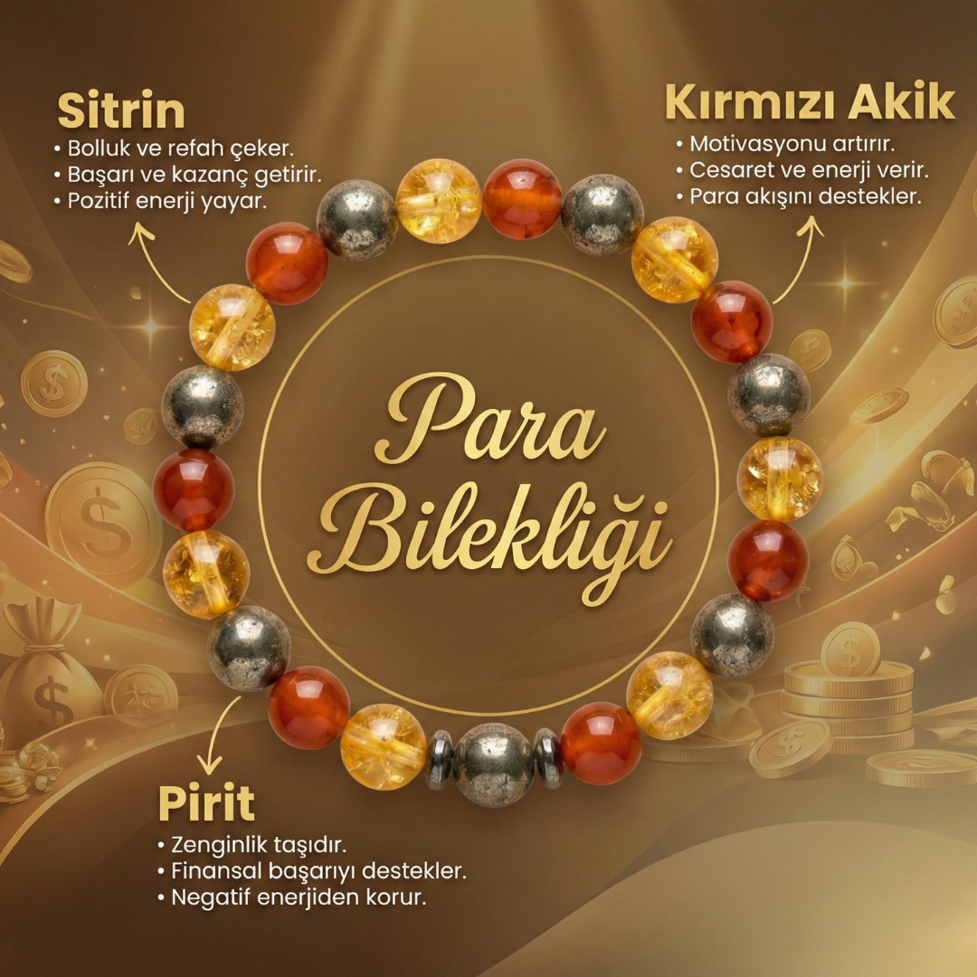Para ve Bereket Bilekliği